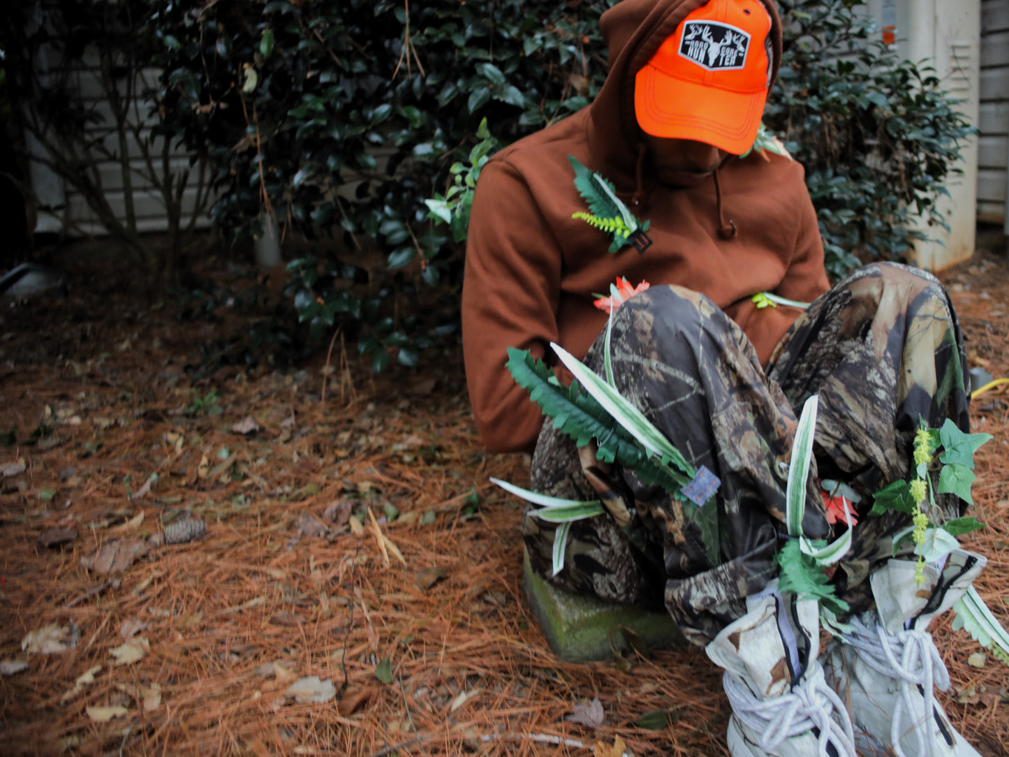 Camo Plant Hoodie/Pant